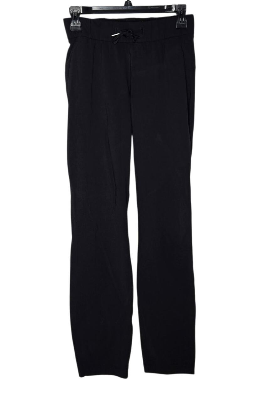 Lululemon Black On The Fly Pants 28" Women's 2